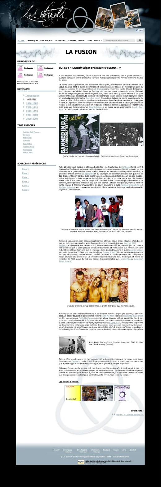 Dossiers Les Éternels