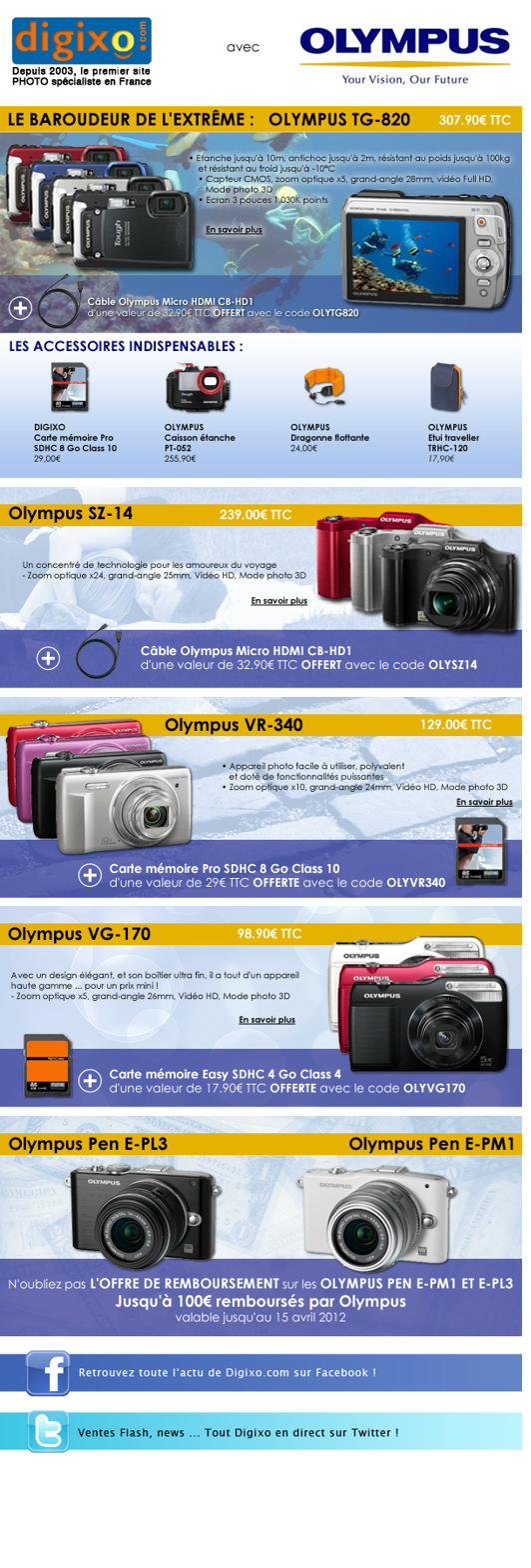 Newsletter Olympus Digixo